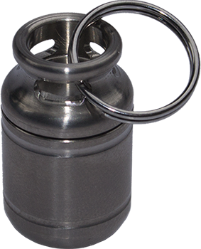 Titanium Canister Shaped Storage